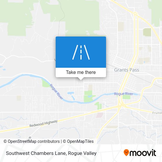 Mapa de Southwest Chambers Lane