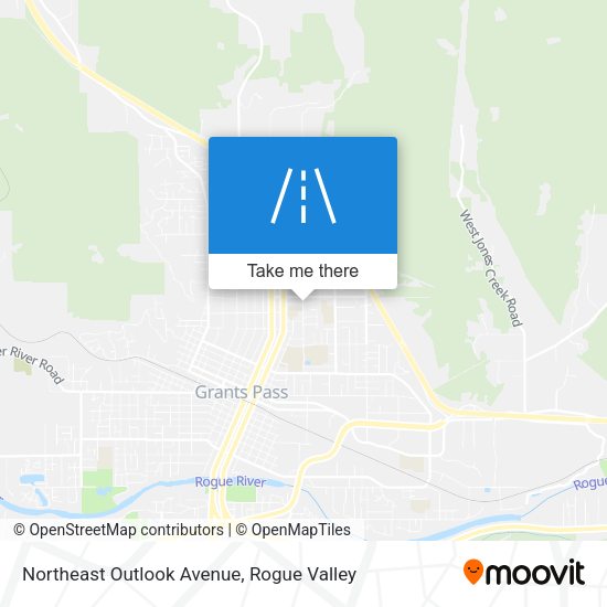 Mapa de Northeast Outlook Avenue