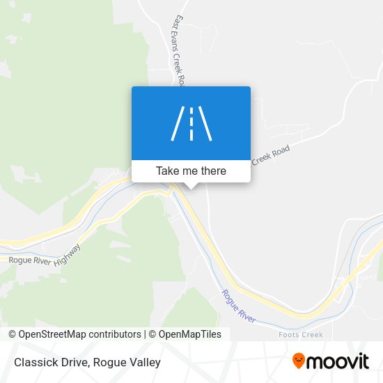 Mapa de Classick Drive