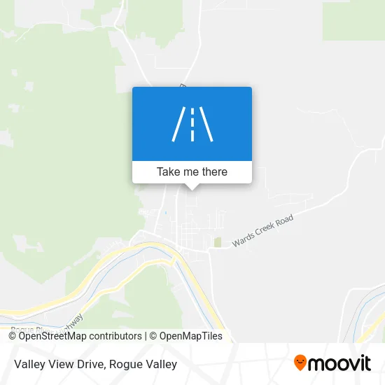 Valley View Drive map