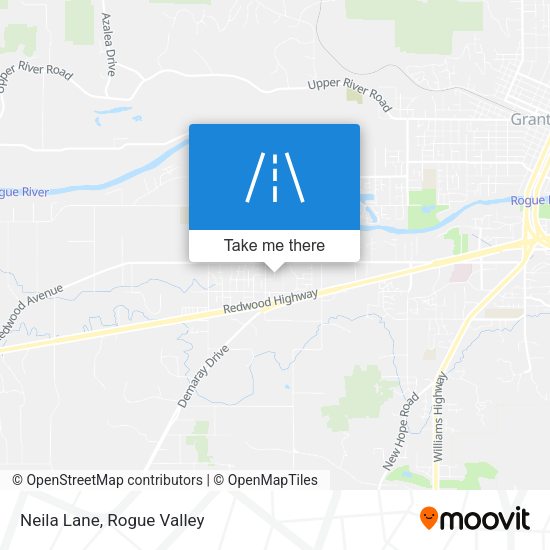 Mapa de Neila Lane