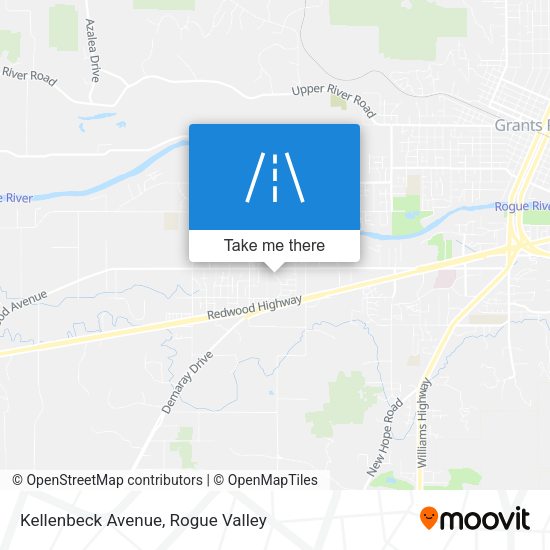 Kellenbeck Avenue map