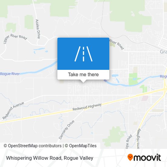 Mapa de Whispering Willow Road