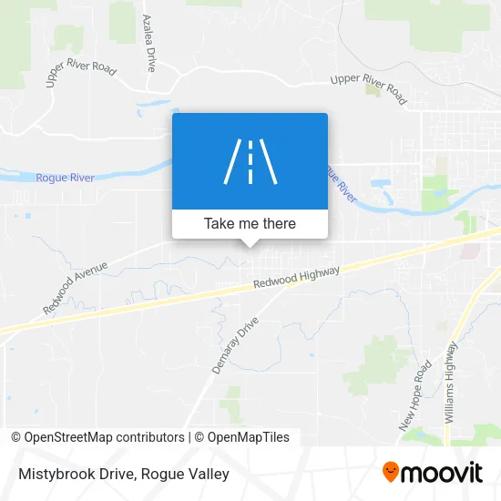 Mistybrook Drive map