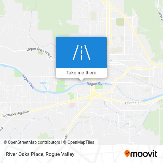 River Oaks Place map