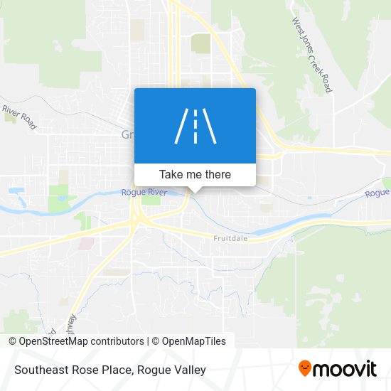 Southeast Rose Place map