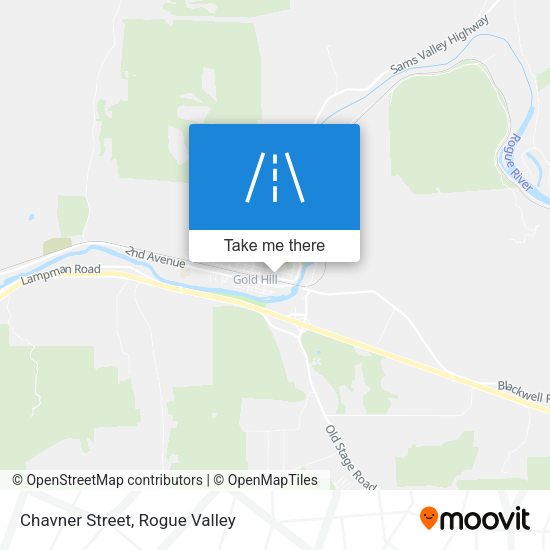 Chavner Street map