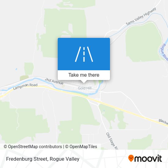 Fredenburg Street map