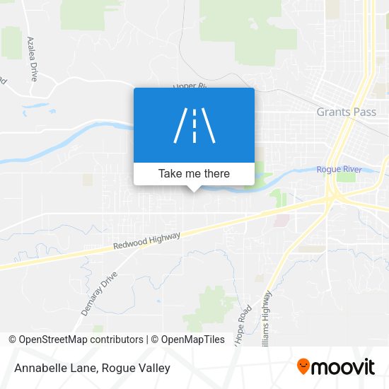 Mapa de Annabelle Lane