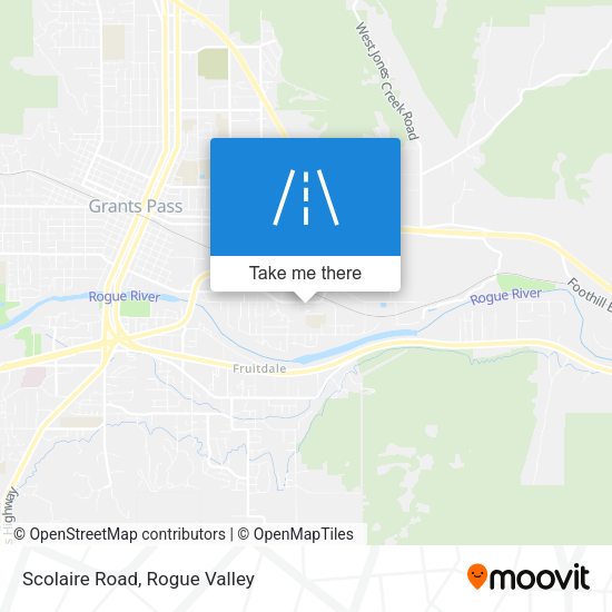 Mapa de Scolaire Road