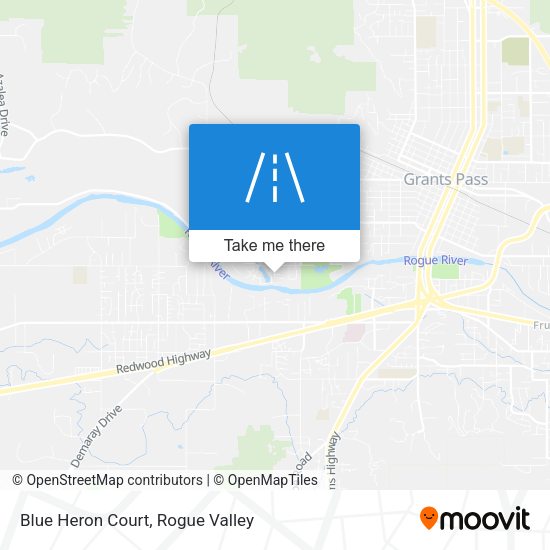 Blue Heron Court map