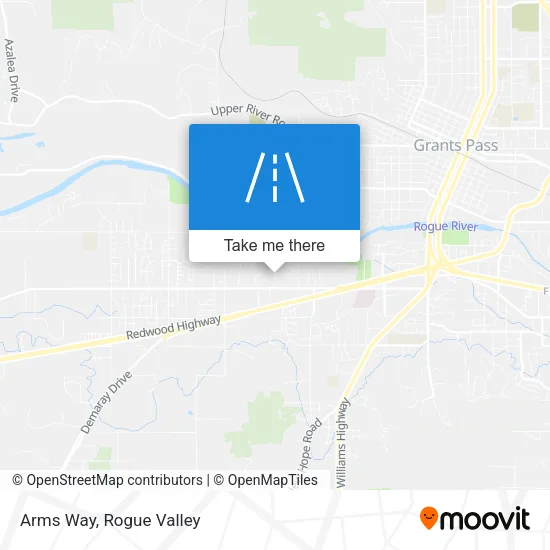 Arms Way map