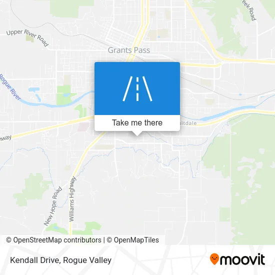 Kendall Drive map
