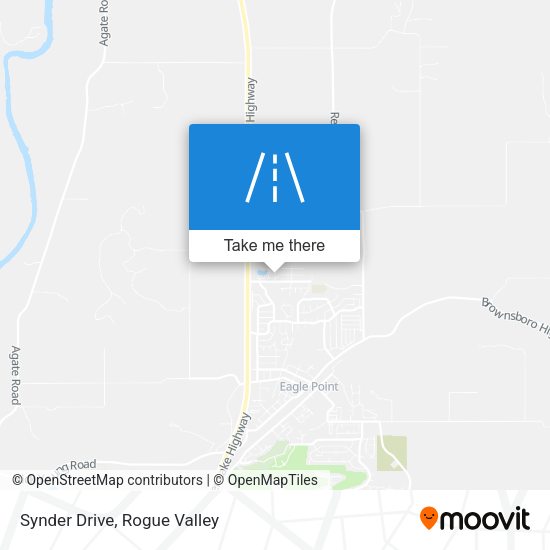 Synder Drive map