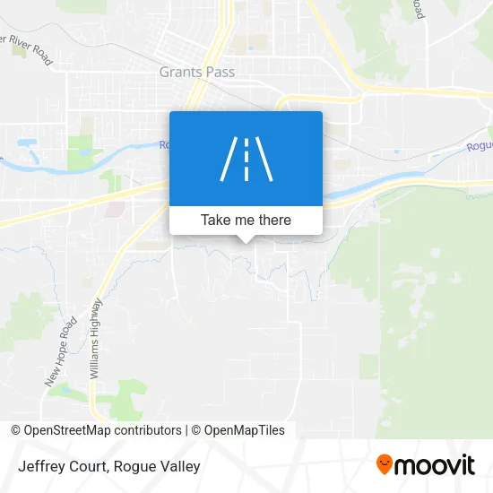 Jeffrey Court map