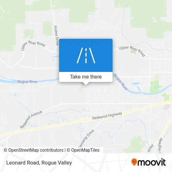 Leonard Road map