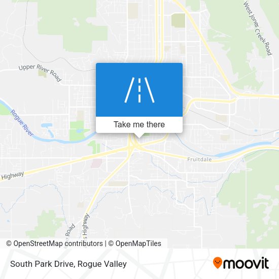 South Park Drive map
