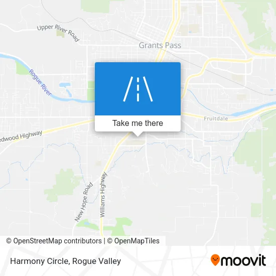 Harmony Circle map