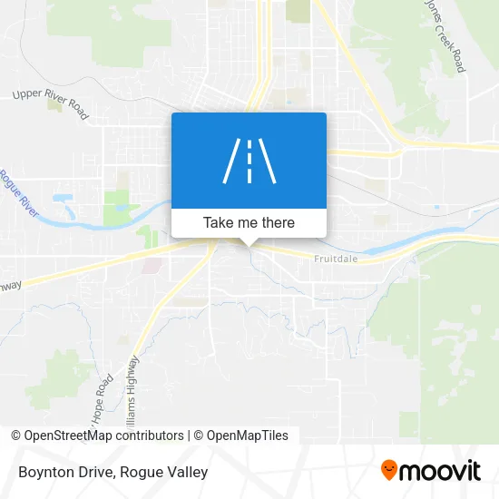 Boynton Drive map