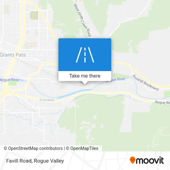 Favill Road map