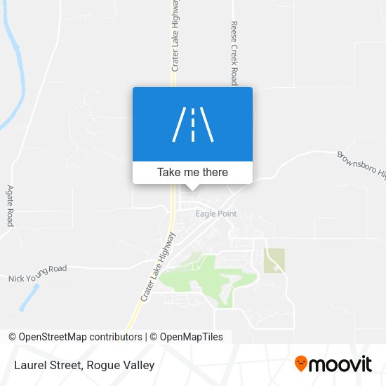 Laurel Street map