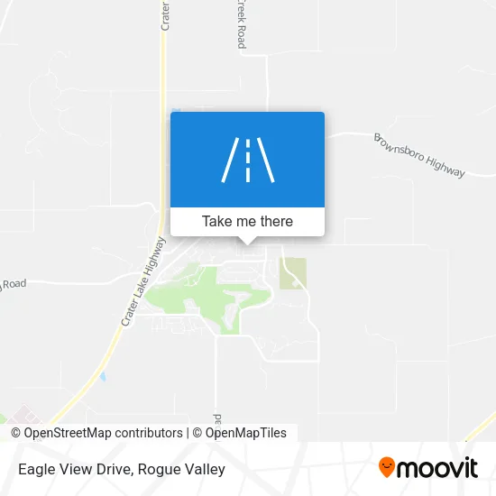 Eagle View Drive map