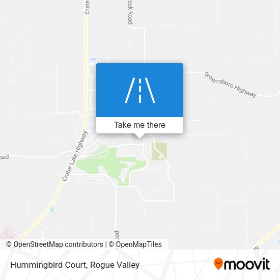Hummingbird Court map