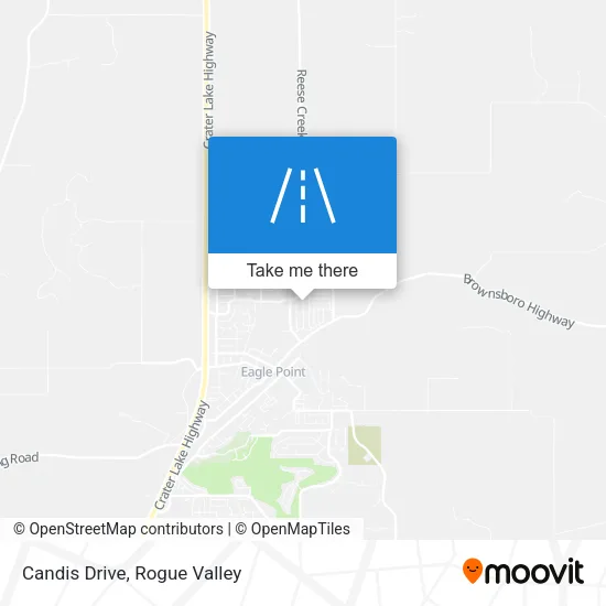 Candis Drive map