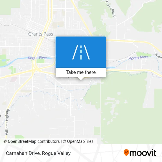 Carnahan Drive map