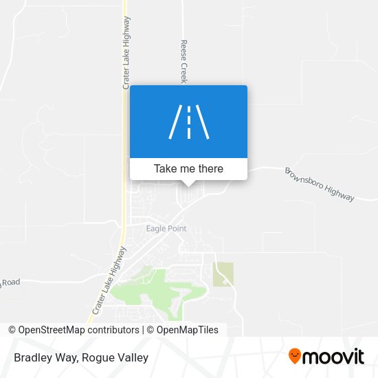 Mapa de Bradley Way