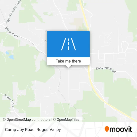 Camp Joy Road map