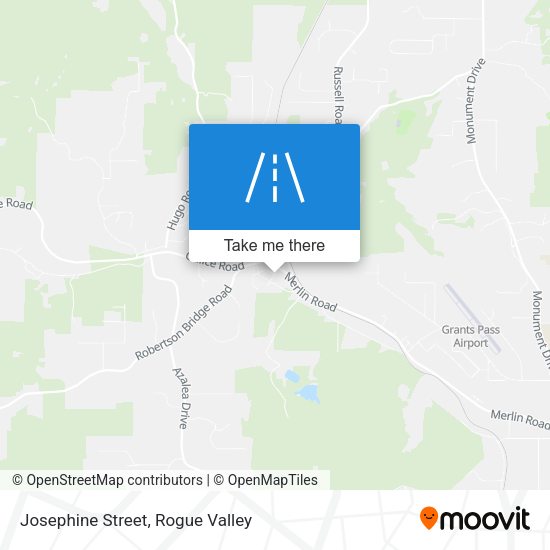 Mapa de Josephine Street