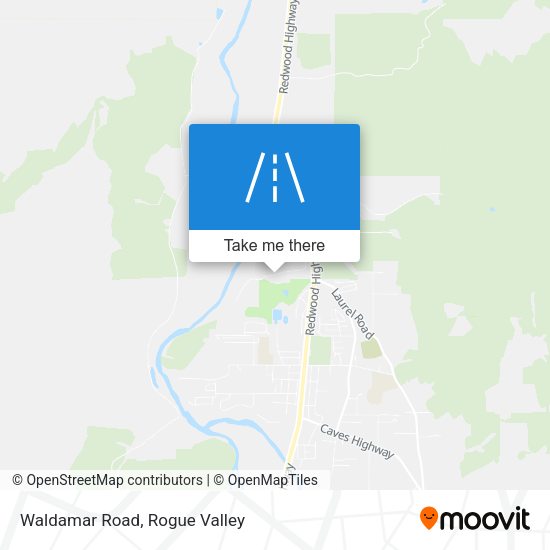 Waldamar Road map