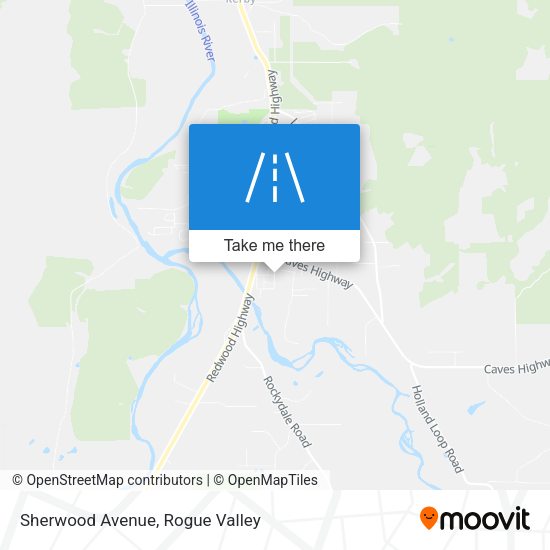 Mapa de Sherwood Avenue