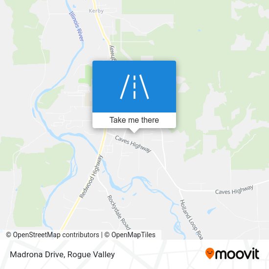 Mapa de Madrona Drive