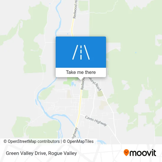 Green Valley Drive map