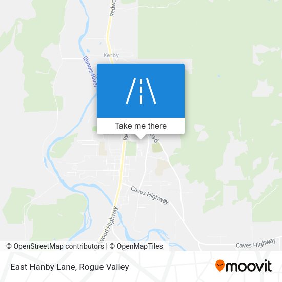Mapa de East Hanby Lane