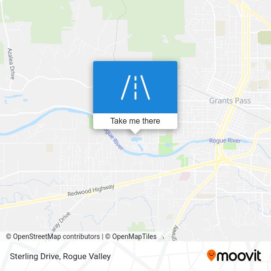 Sterling Drive map