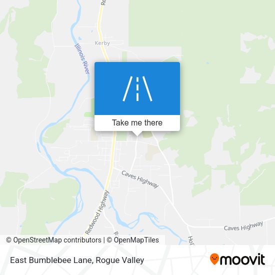Mapa de East Bumblebee Lane