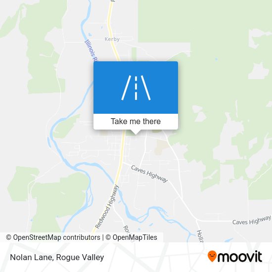 Mapa de Nolan Lane