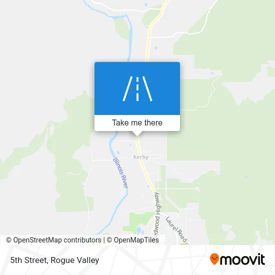 5th Street map