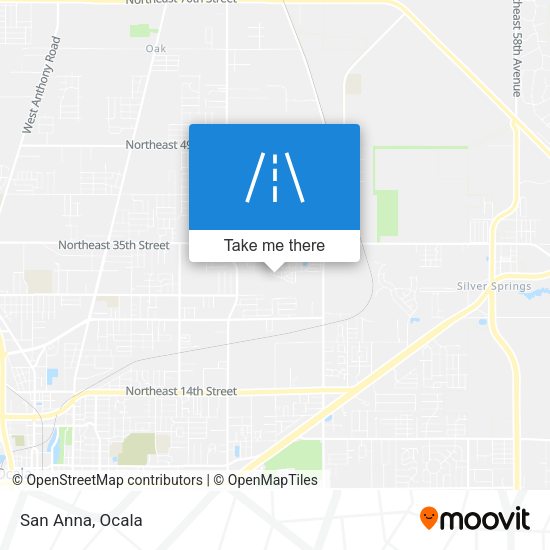 Mapa de San Anna