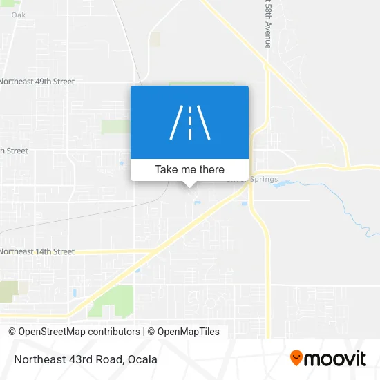 Mapa de Northeast 43rd Road
