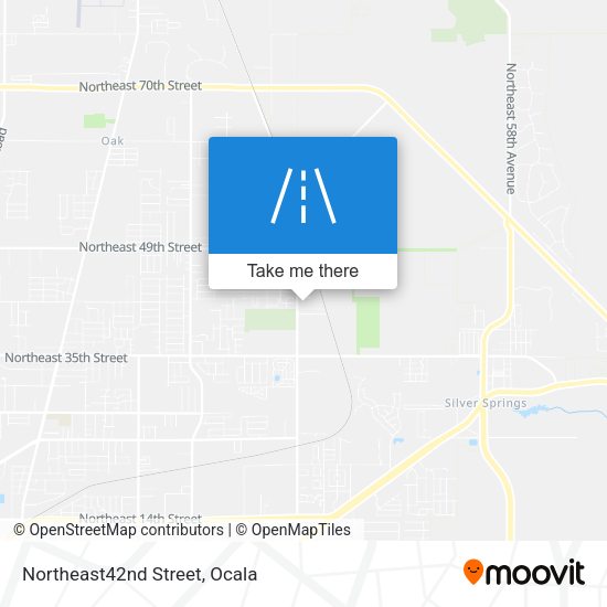 Northeast42nd Street map