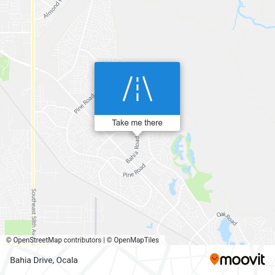 Mapa de Bahia Drive