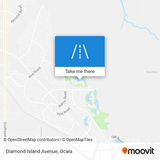 Mapa de Diamond Island Avenue