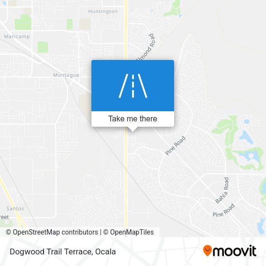 Mapa de Dogwood Trail Terrace