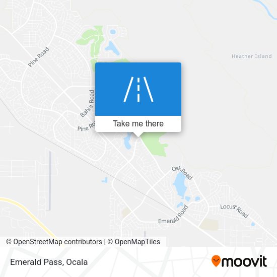 Mapa de Emerald Pass