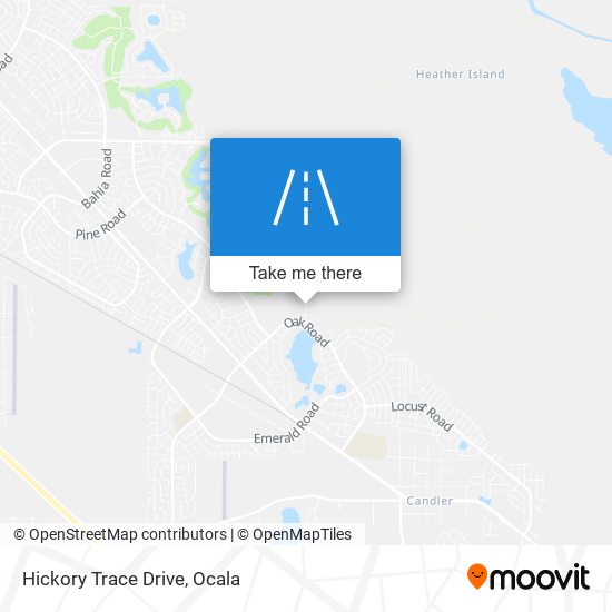 Mapa de Hickory Trace Drive