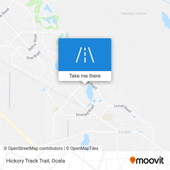 Mapa de Hickory Track Trail